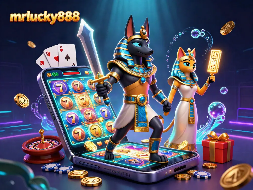 Experience the thrills of gameplay with mrlucky888 featuring ancient deities and slot machines.