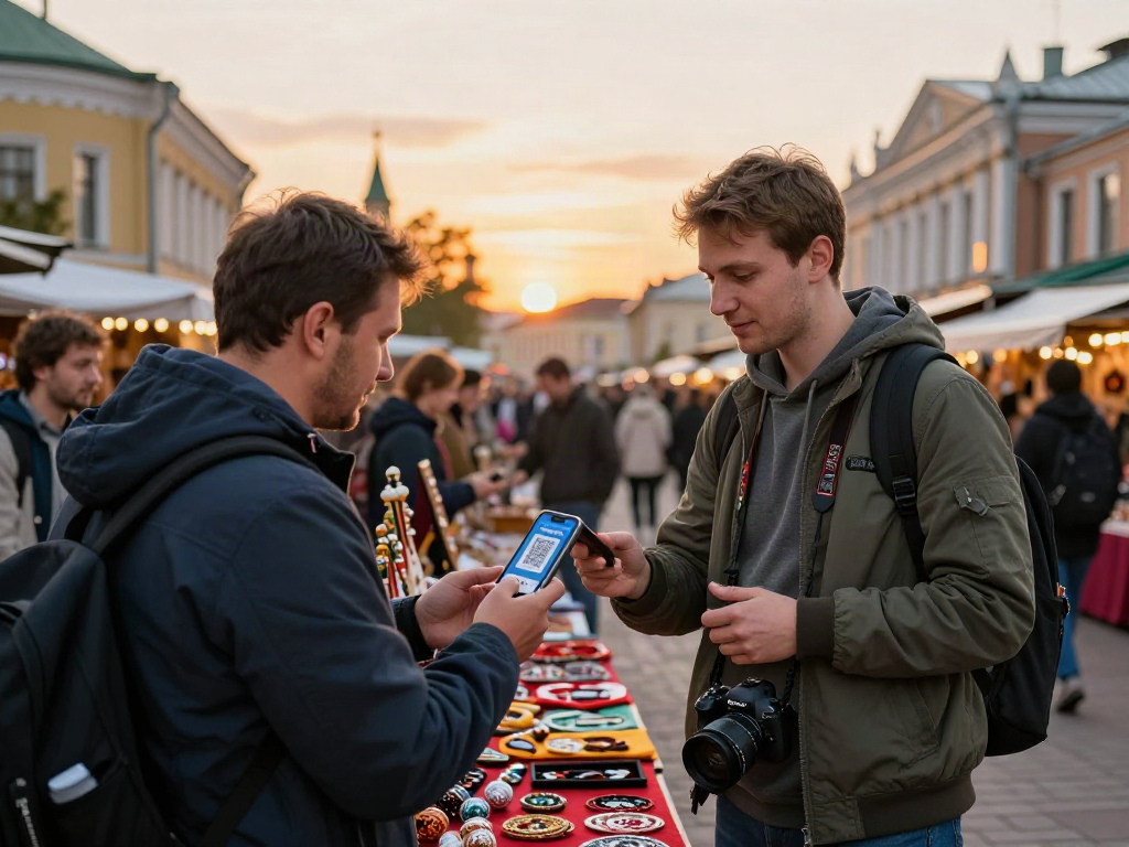 Pembayaran yang mudah di Rusia dengan https://payinrussia.com/ melalui aplikasi mudah alih di pasar yang meriah.