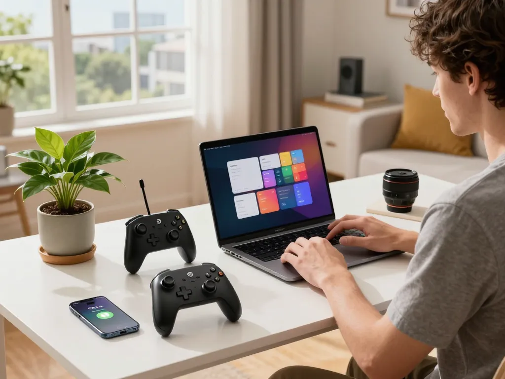 Discover cool tech gadgets under $154 showcased in a modern urban setup, highlighting utility and design.