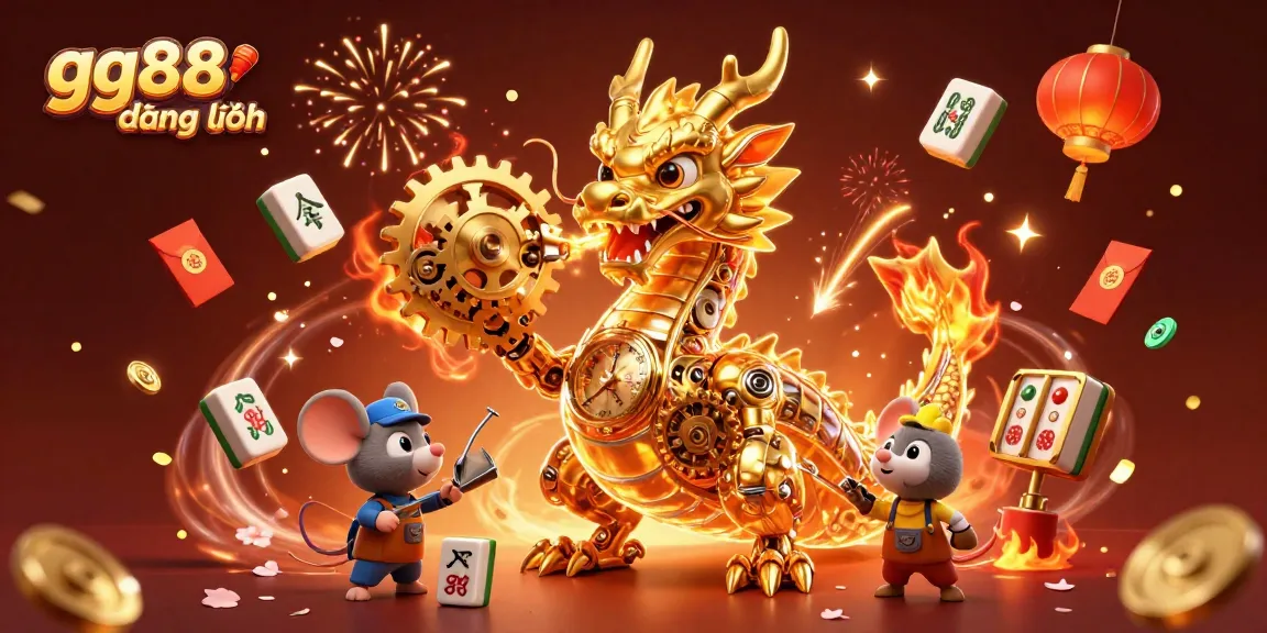 Experience gg88 đăng nhập with vibrant 3D casino elements and celebratory action.